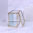 Органайзер для хранения «GREAT», с крышкой, стеклянный, с зеркальным дном, 1 секция, 14,5 × 8,5 × 6 см, цвет прозрачный/медный - Фото 7
