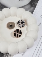 Пуговицы на ножке, d=21.5 мм, набор 5 шт., цвет чёрный, золотой - Фото 2