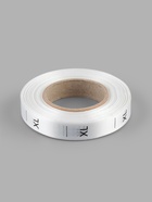 Размерник сатиновый, XL, 1000 шт., 12 мм, 30 м, белый - Фото 3