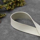 Резинка латексная гладкая, 7 мм, 50 м, белая - Фото 2