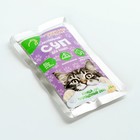 Влажный корм Пушистое счастье Беззерновой суп с курицей, овощами и овсом, для кошек, 80 г. - Фото 3