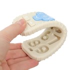Прорезыватель для зубов «Пульт детский», бежевый, размер 16 см, Крошка Я - Фото 4