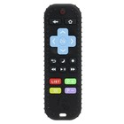 Прорезыватель для зубов «Пульт от телевизора», силикон, черный, 16 см - Фото 4