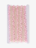 Тесьма декоративная «Твидовая», двусторонняя, 30 мм, 5±0.5 м, розовая - Фото 5