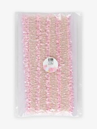 Тесьма декоративная «Твидовая», двусторонняя, 30 мм, 5±0.5 м, розовая 10228251