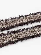 Тесьма декоративная «Твидовая», двусторонняя, 30 мм, 5±0.5 м, коричневая - Фото 2