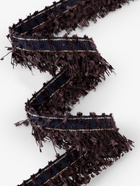 Тесьма декоративная «Твидовая», односторонняя, 35 мм, 5±0.5 м, коричневая - Фото 3