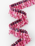 Тесьма декоративная «Твидовая», односторонняя, 35 мм, 5±0.5 м, фуксия - Фото 3