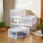 Коробка для хранения обуви с дверцей Доляна Middle size, 24×33×14 см, 2 шт. - Фото 10