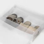 Коробка для хранения сапог с крышкой Uni size, 30×52×12 см - Фото 4