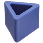 Развивающая игрушка - сортер M&B «Изучаем фигуры», пищевой силикон, голубой - Фото 14