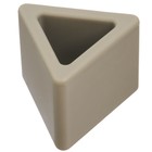 Развивающая игрушка - сортер M&B «Изучаем фигуры», пищевой силикон, бежевый - Фото 15