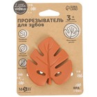 Прорезыватель силиконовый M&B «Тропики», желтый/оранжевый - Фото 2