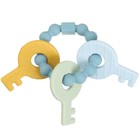 Прорезыватель силиконовый M&B «Ключики», от 3 мес., синий - Фото 5