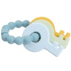 Прорезыватель силиконовый M&B «Ключики», от 3 мес., синий - Фото 6