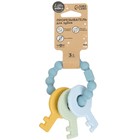 Прорезыватель силиконовый M&B «Ключики», от 3 мес., синий - Фото 3