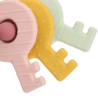 Прорезыватель силиконовый M&B «Ключики», от 3 мес., розовый - Фото 8