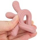 Прорезыватель силиконовый M&B «Осьминожка», от 3 мес., розовый - Фото 5