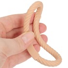 Прорезыватель силиконовый M&B «Браслетик», от 3 мес., бежевый - Фото 4