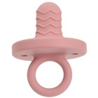 Прорезыватель - пустышка силиконовый M&B, вишня/розовый - Фото 9