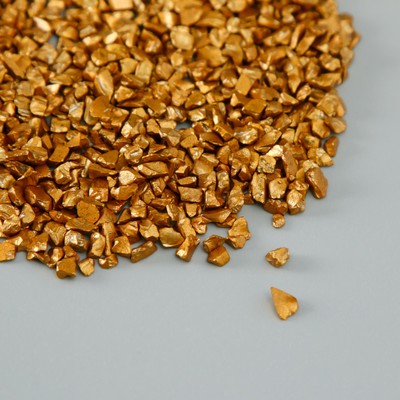 Декор стекло «Слюда золото», 20 г