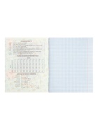 Предметная тетрадь по алгебре Calligrata TOP «Журнал», 48 листов, в клетку, со справочным материалом, картонная обложка - Фото 4