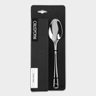 Набор чайных ложек Magistro «Виконт», длина 17 см, 6 шт., нержавеющая сталь, серебристый - Фото 5