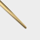 Набор вилок столовых Magistro «Фолк», h=22 см, 6 шт., нержавеющая сталь, золотистые - Фото 3