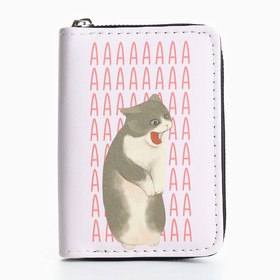 Кошелёк женский «Котик», 12.5×9×2 см
