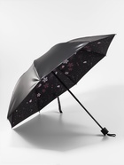 Зонт механический, рисунок внутри, эпонж, 4 сложения, 8 спиц, R=48/55 см, d=96 см, МИКС - Фото 3