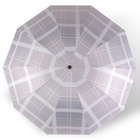 Зонт механический «Клетка», эпонж, 4 сложения, 10 спиц, R = 54 см, цвет МИКС - фото 9743193