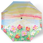 Зонт автоматический «Цветы», 3 сложения, 8 спиц, R = 49 см, цвет МИКС - Фото 11