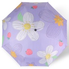 Зонт автоматический «Цветы», 3 сложения, 8 спиц, R = 49 см, цвет МИКС - Фото 7