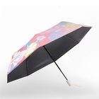 Зонт автоматический «Цветочная поляна», 3 сложения, 8 спиц, R = 49 см, цвет МИКС - Фото 5