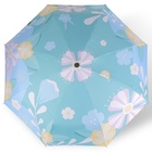Зонт автоматический «Цветочная поляна», 3 сложения, 8 спиц, R = 49 см, цвет МИКС - фото 9659006