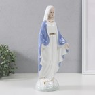 Сувенир керамика "Дева Мария в бело-голубом одеянии" 14х9,5х31 см - Фото 2