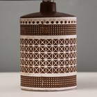 Настольная лампа " Шанталь" Е14 40Вт коричневый 17х17х27см - Фото 4