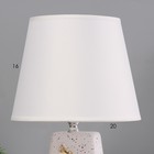 Настольная лампа «Слон» Е14 40 Вт бежевый 20×20×32 см - Фото 3