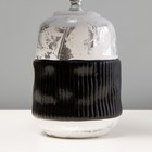 Настольная лампа «Ганна» Е14 40 Вт серый черный 20×20×33 см - Фото 4