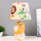 Настольная лампа «Лев» Е14 40 Вт белый 20×20×35 см - Фото 3