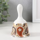 Колокольчик керамика «Узор пейсли», 6.5×6.5×10.5 см - Фото 2