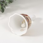 Колокольчик керамика «Узор пейсли», 6.5×6.5×10.5 см - Фото 4