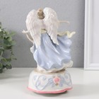 Сувенир керамика музыкальный "Ангел-хранитель и маленькая балерина" 11х12х19 см - Фото 3