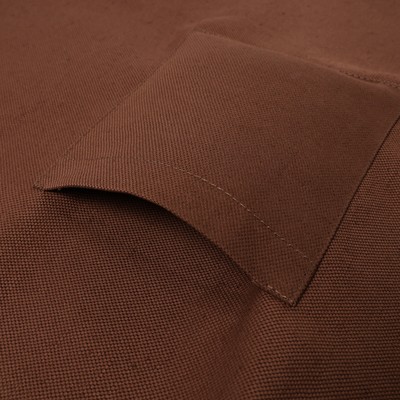 Фартук Этель  Freedom 60х70 см, цвет  темно-коричневый, лён 45%, хлопок 55% 395 г/м2