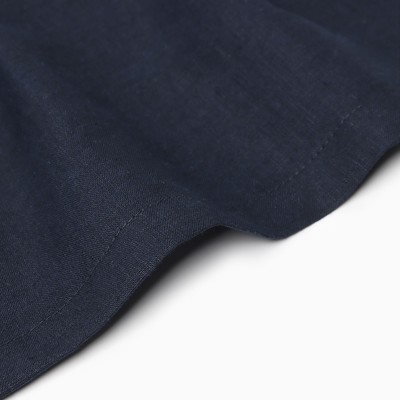 Набор салфеток «Этель» Linen collection, 30×40 см - 4 шт., 100% лён 170 г/м², тёмно-синий