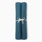 Салфетка Этель Minimalist design  30х40 см,blue, лён 54%, хлопок 46% 500 г/м2 - Фото 2