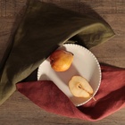 Салфетка Этель цвет хаки, 30х40 см,100% лён 170 г/м2 - фото 25282107