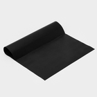 Коврик тефлоновый многоразовый, 33х40 см, черный - Фото 1