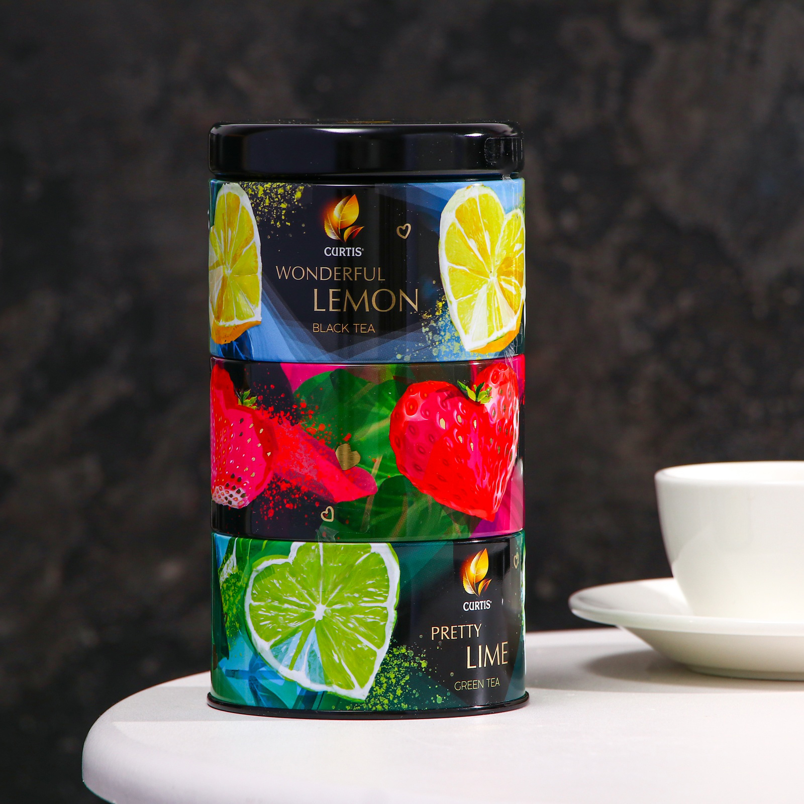 Набор чая Curtis Sweet Heart tea collection, в пирамидках, 51 г ...