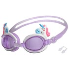 Очки для плавания детские ONLYTOP, беруши, в ассортименте, уценка 10463835